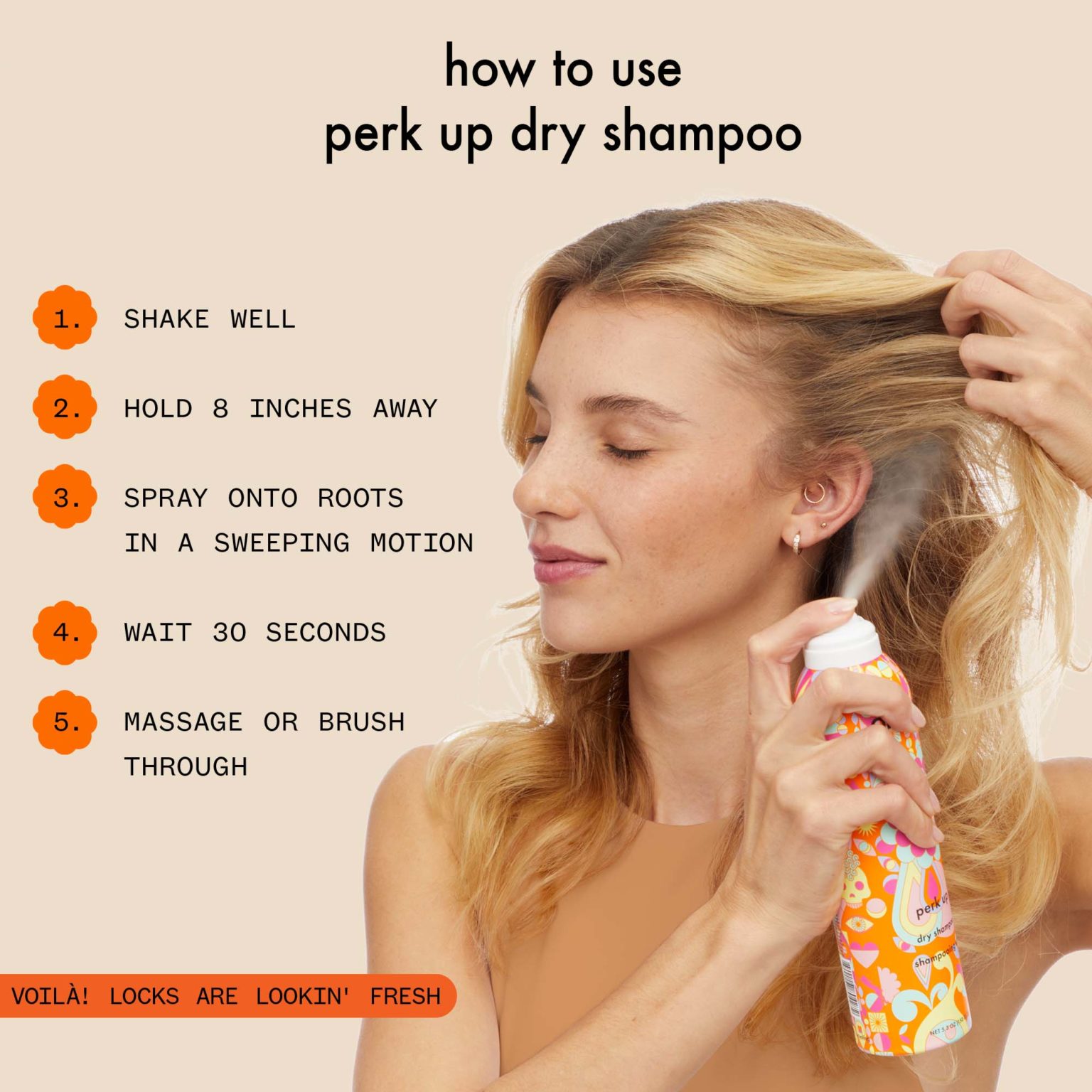 AMIKA Perk Up Dryshampoo