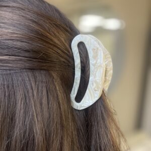 Hårklämma MINNA White Small