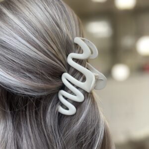 LYX Hårklämma Wave Beige