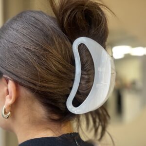 Hårklämma MINNA White Large