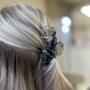 Hårklämma THERESE Green small