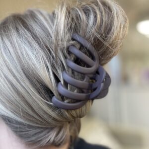 LYX Hårklämma Big Wave Taupe